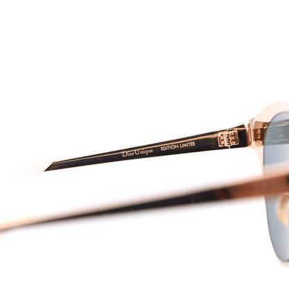 Christian Dior Metal Mirrored Unique Limited Edition Sunglasses Gold 6 of 9