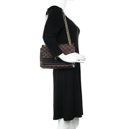 Louis Vuitton Damier Ebene Vavin PM Black 2 of 11