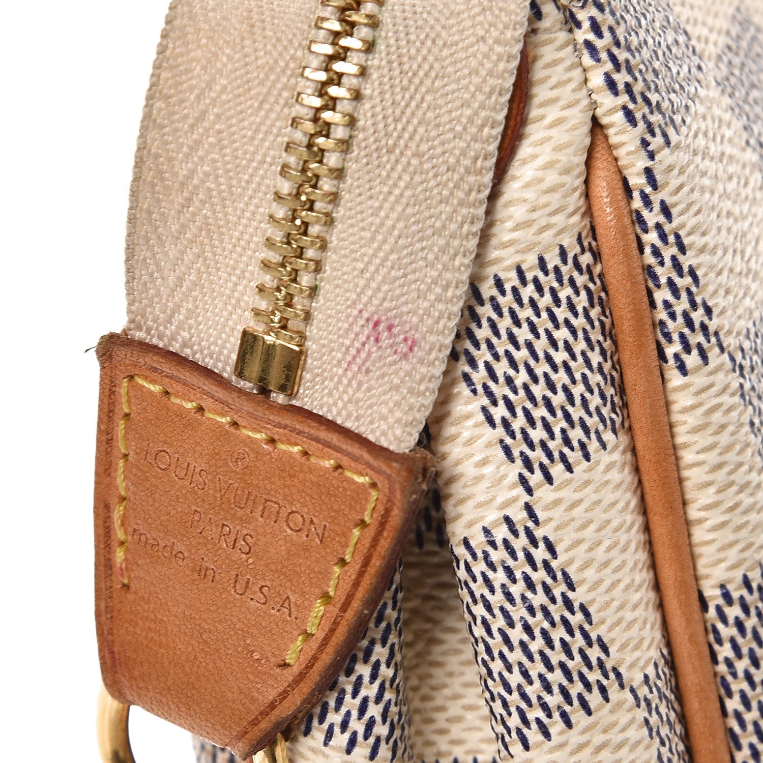 Louis Vuitton Damier Azur Eva Clutch 8 of 10