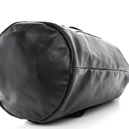 Saint Laurent Smooth Calfskin City Sailor Drawstring Backpack Black 12 of 12