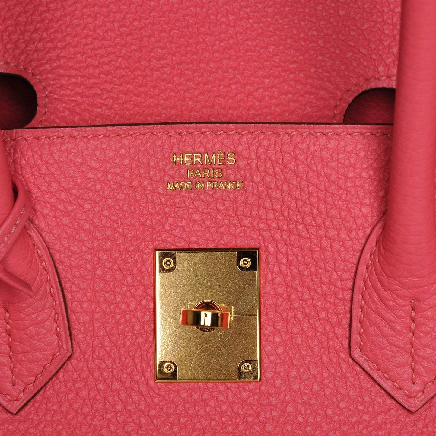 Togo Birkin 35 Rose Lipstick