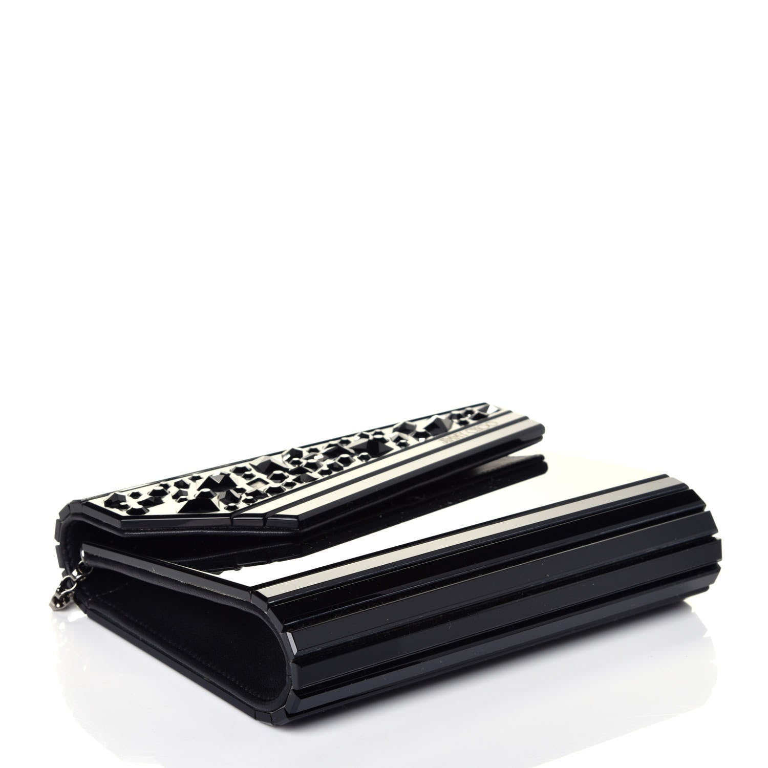 Jimmy Choo Acrylic Candy Clutch Black 4 of 8