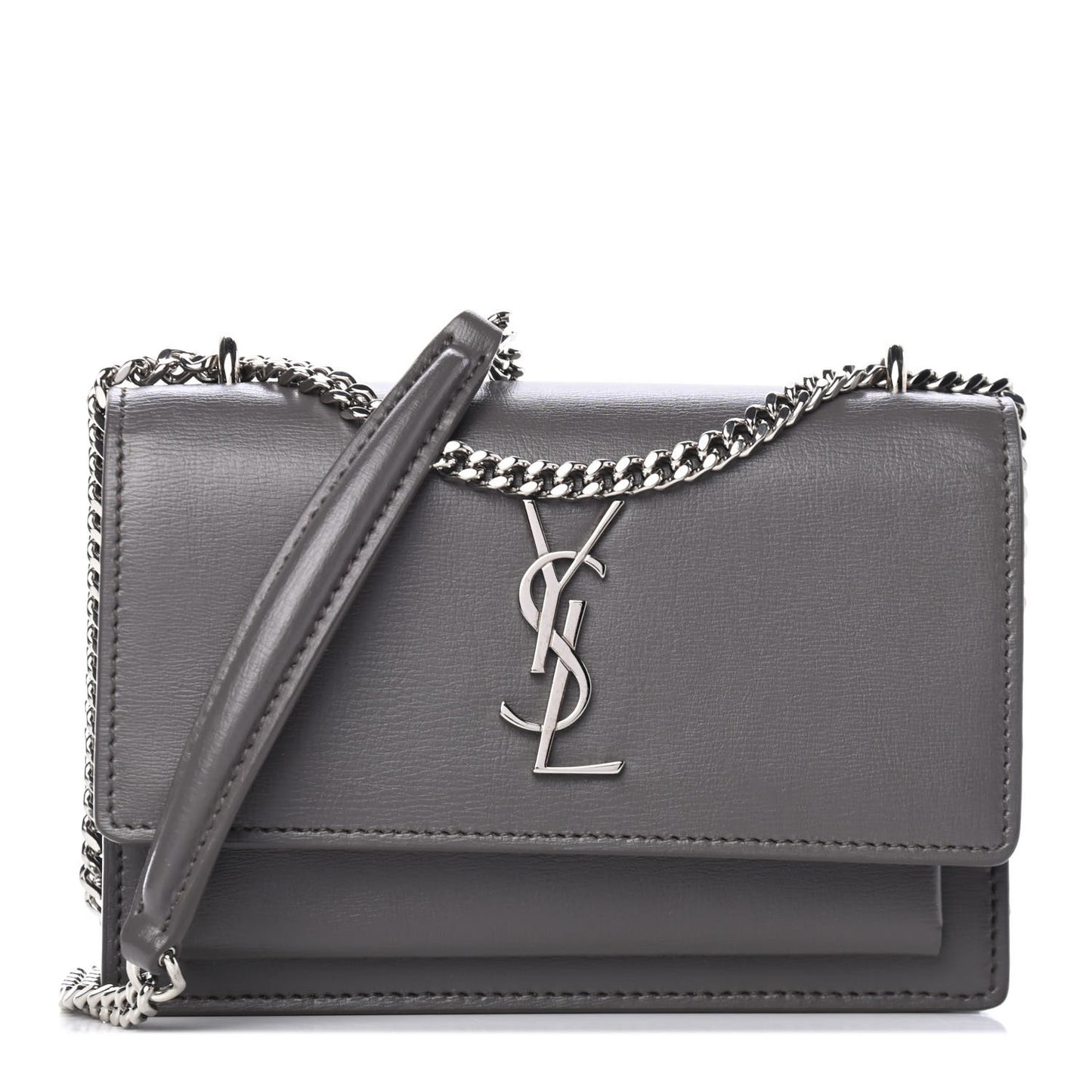 Calfskin Monogram Sunset Chain Wallet Earth