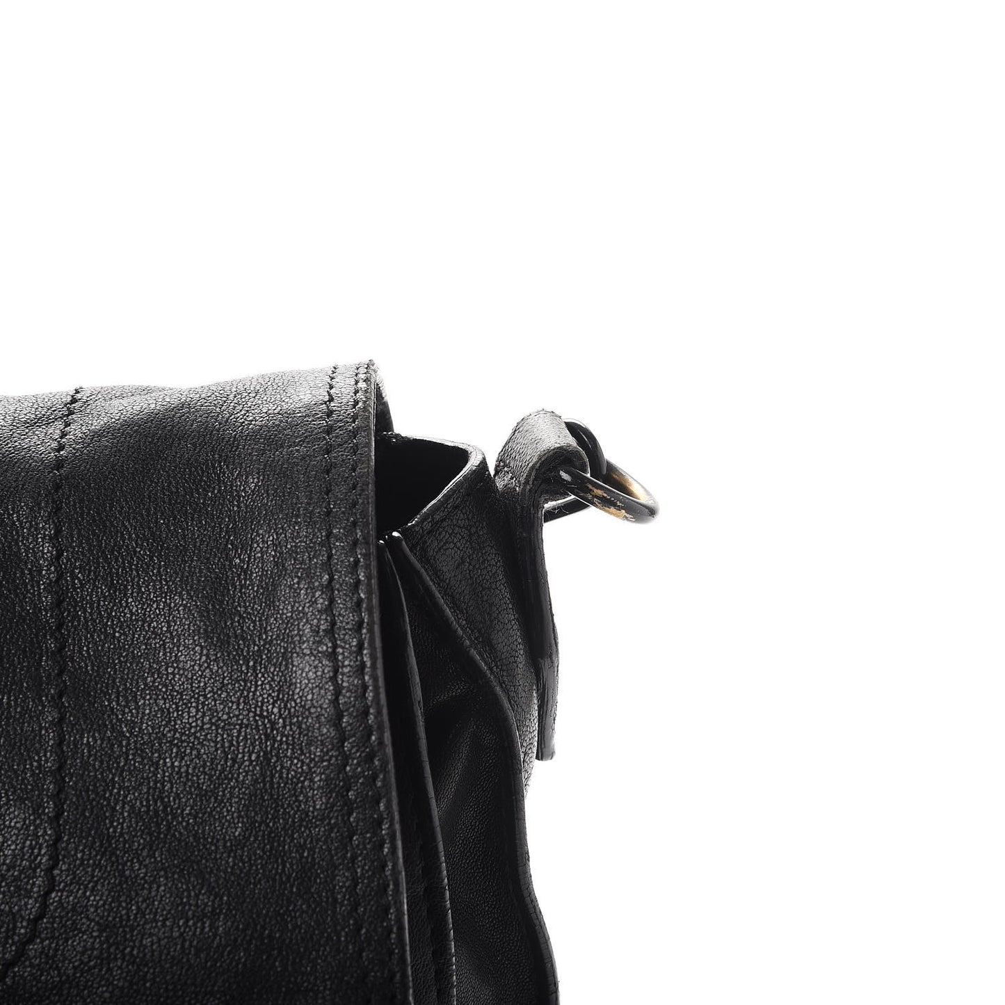 Lambskin Large PS1 Satchel Black
