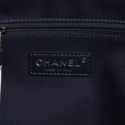 Chanel Aged Calfskin Quilted Large Secret Tag Bowling Bag Burgundy 6 of 8