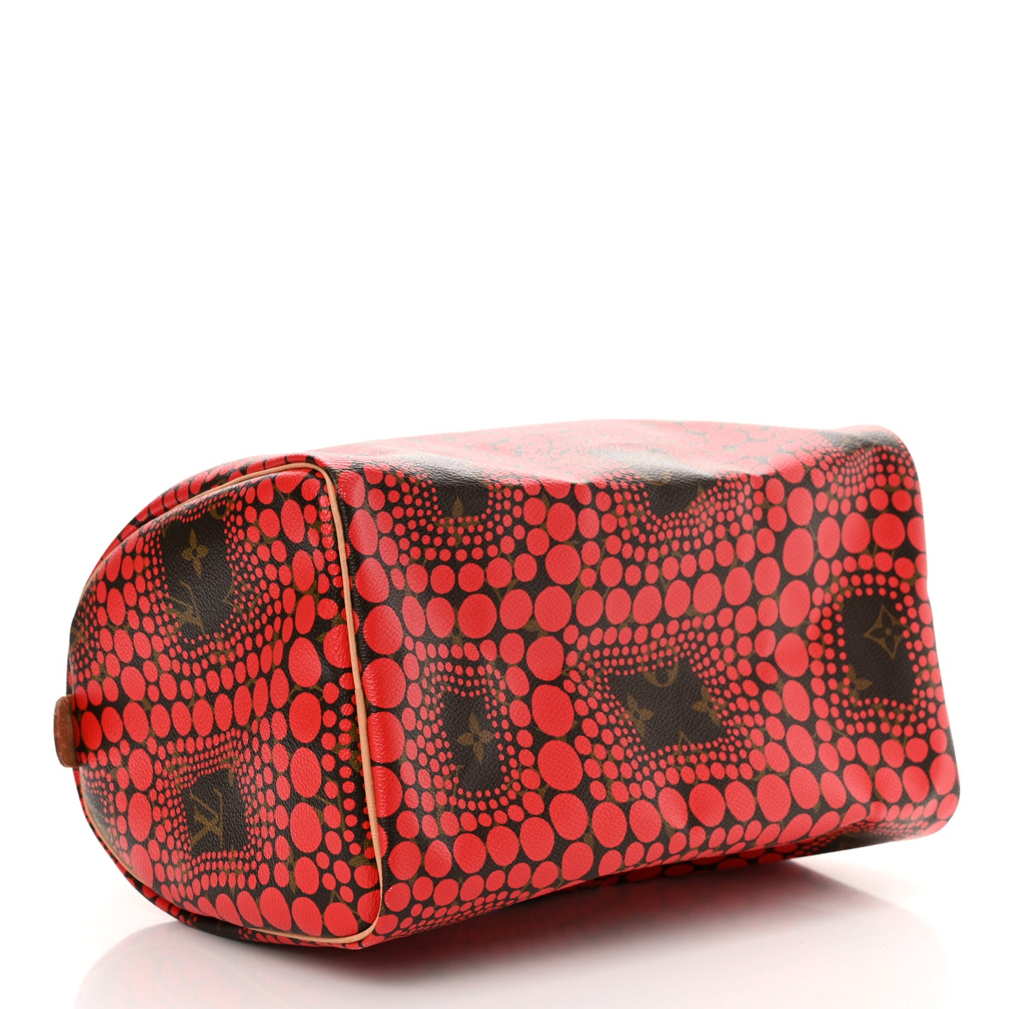 Monogram Kusama Town Speedy 30 Red