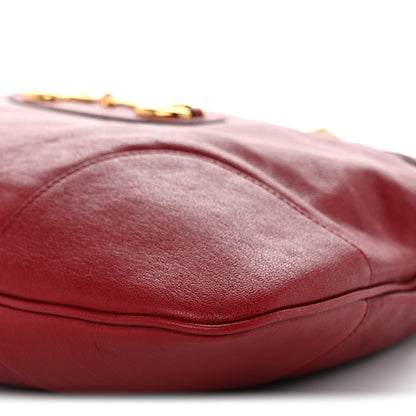 Gucci Sakai Be Green Calfskin Horsebit 1955 Cinch Top Messenger Bag New Cherry Red 10 of 10