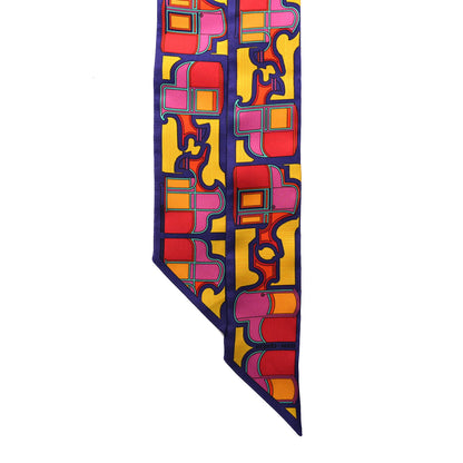 Hermes Silk Les Coupes Twilly 2 of 4