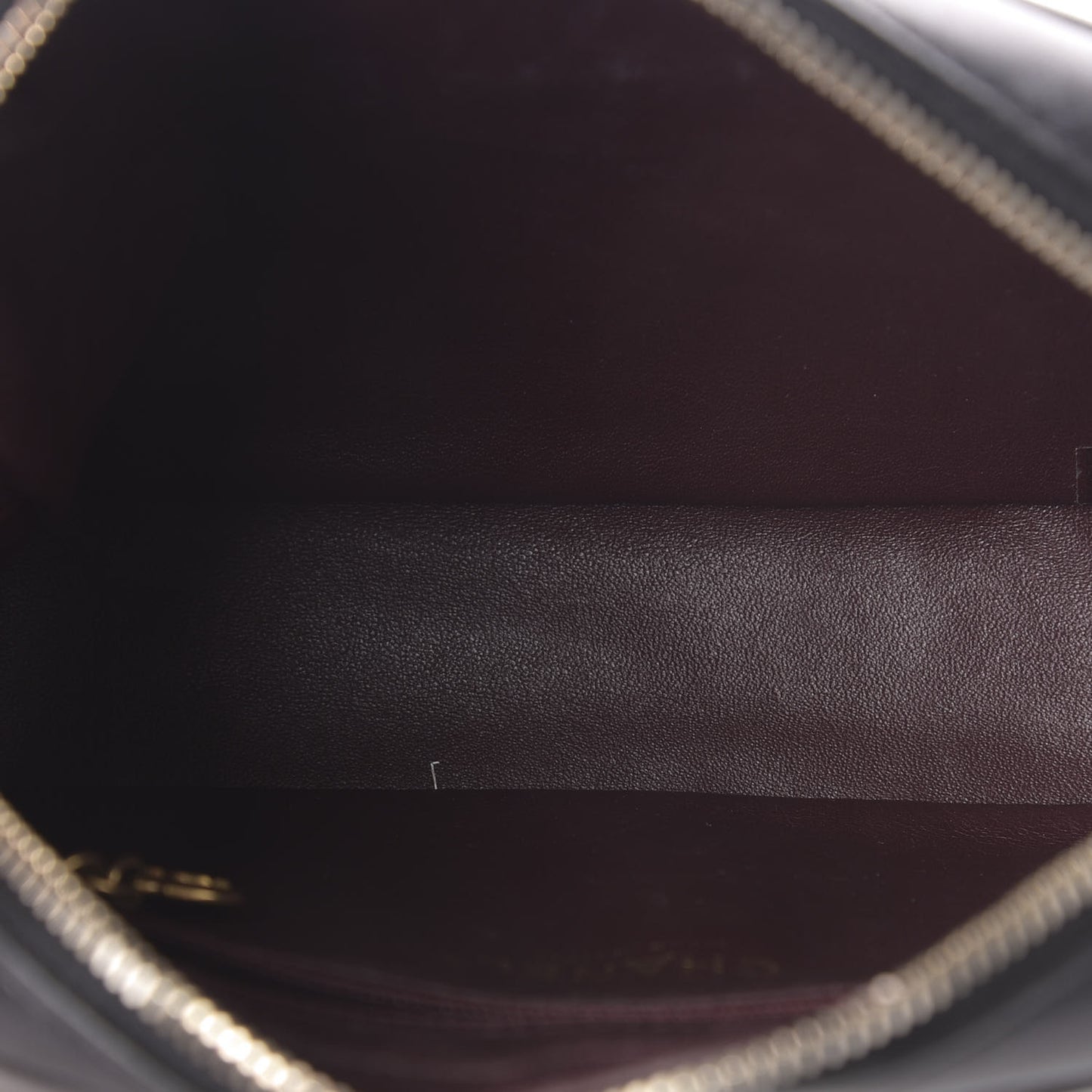 Lambskin Quilted Small Diamond CC Camera Case Black