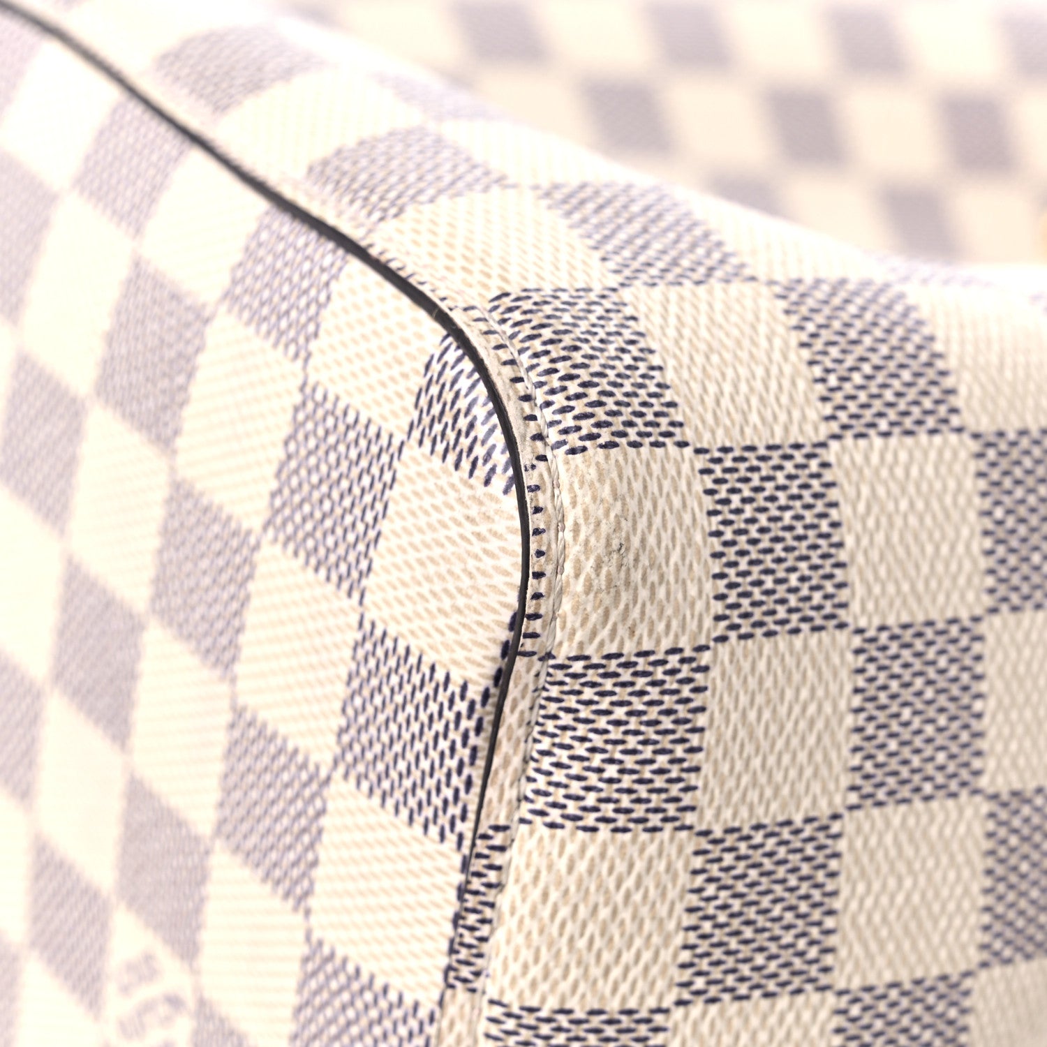 Louis Vuitton Damier Azur Neonoe MM Eau De Rose 8 of 12