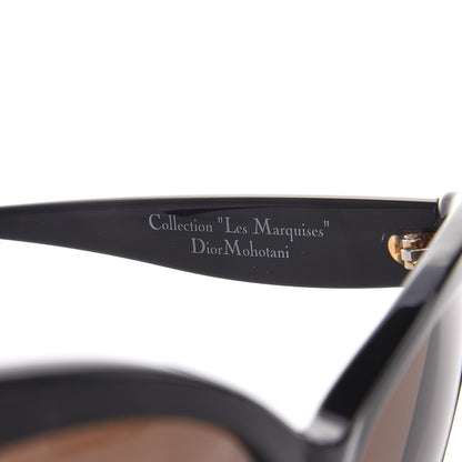 Christian Dior Acrylic Les Marquises Mohotani Sunglasses Black 7 of 9