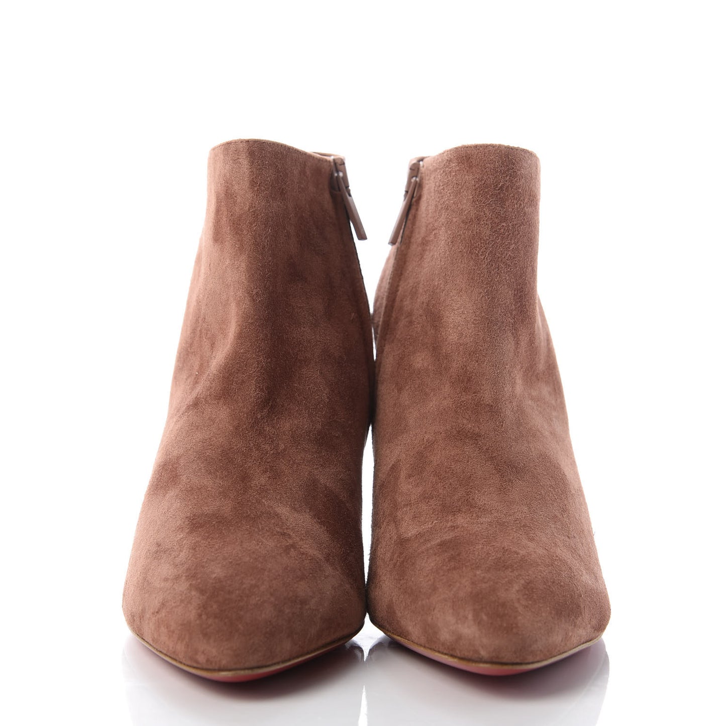 Veau Velours Eleonor 85 Ankle Boots 36.5 Ecorce