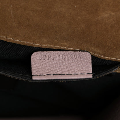 Burberry Derby Calfskin House Check Small Macken Crossbody Bag Pale Orchid 8 of 14