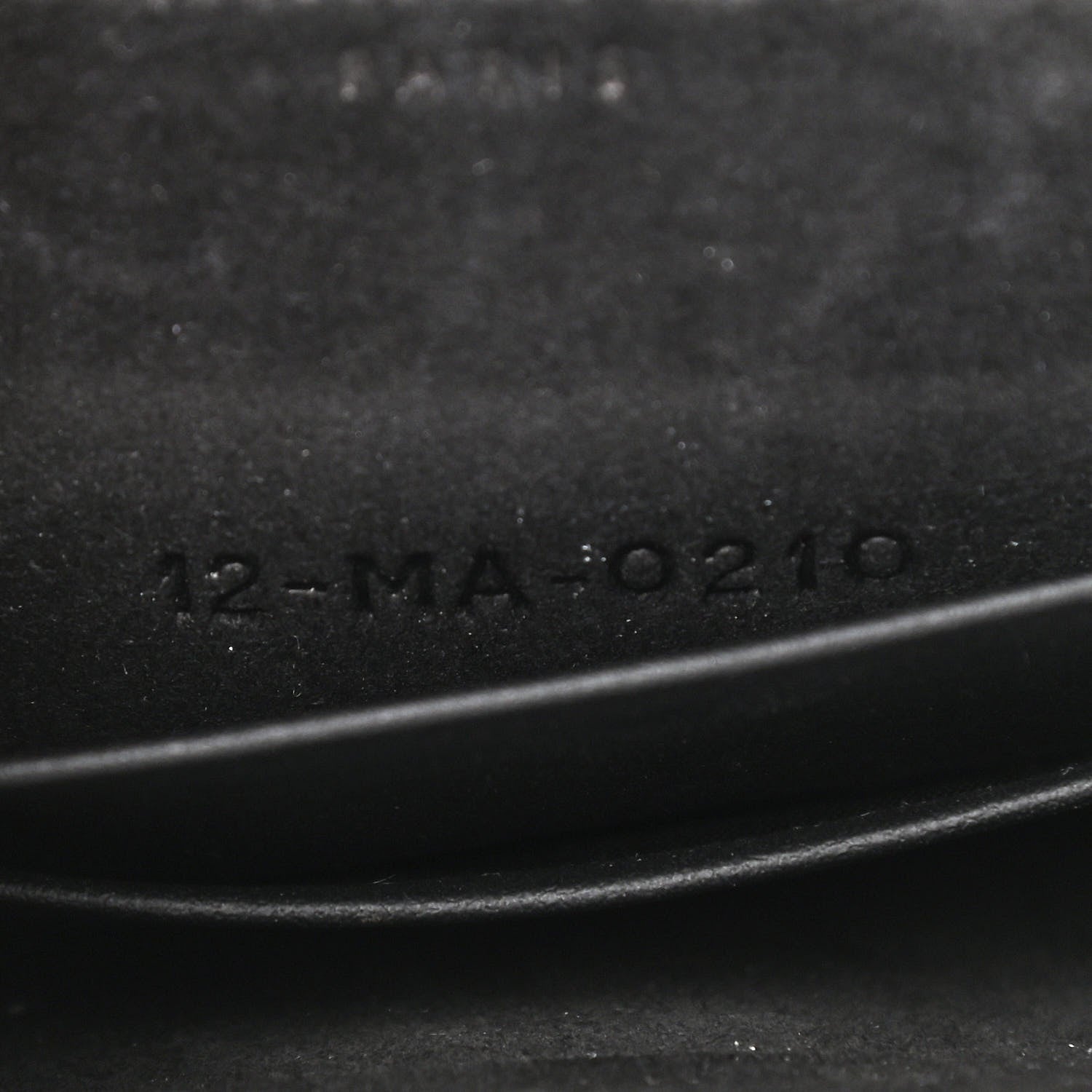 Christian Dior Ultra Matte Calfskin Saddle Belt Bag Black 6 of 13