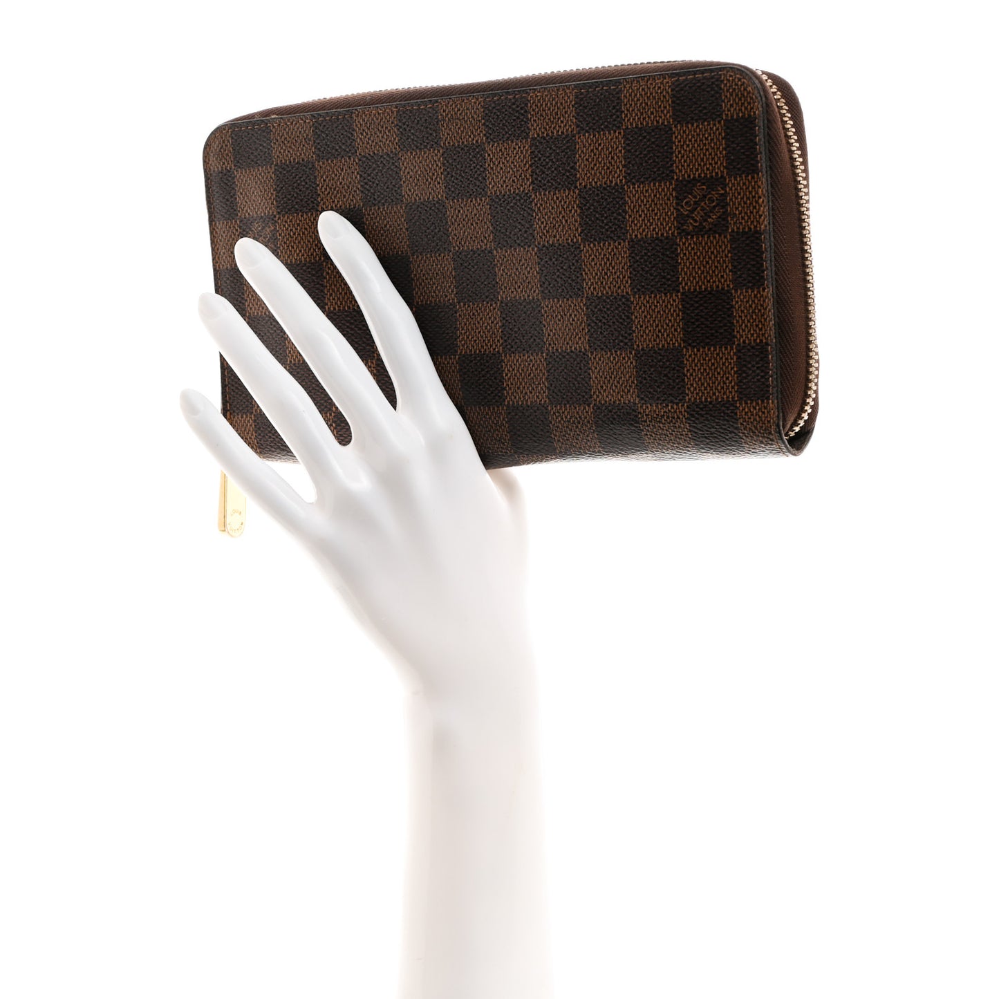 Damier Ebene Zippy Organizer Wallet