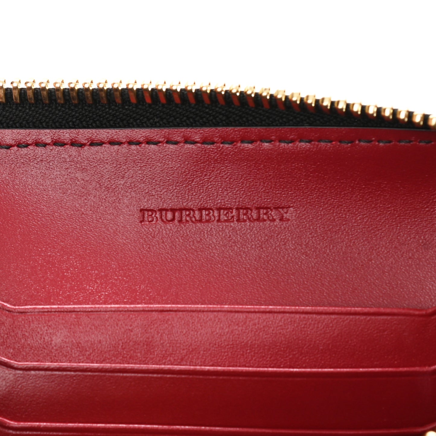 Signature Grain Calfskin Check Embossed Peyton Crossbody Clutch Bag Military Red