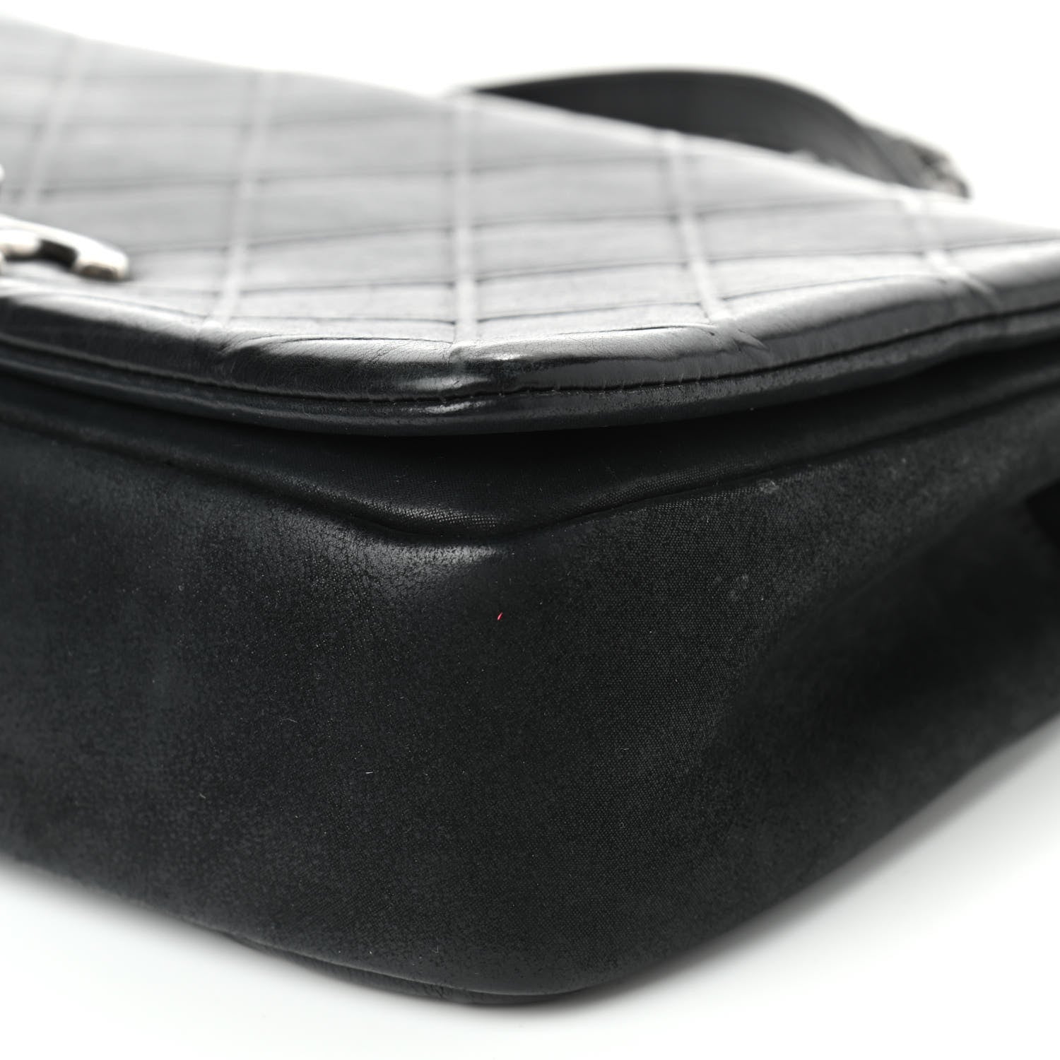 Chanel Calfskin Diamond Embossed New Chic Flap Black 10 of 14