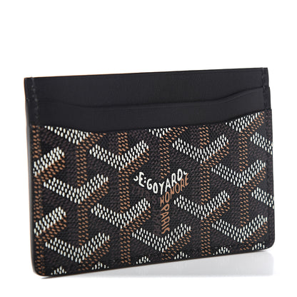 Goyard Goyardine Saint Sulpice Card Holder Black 2 of 6