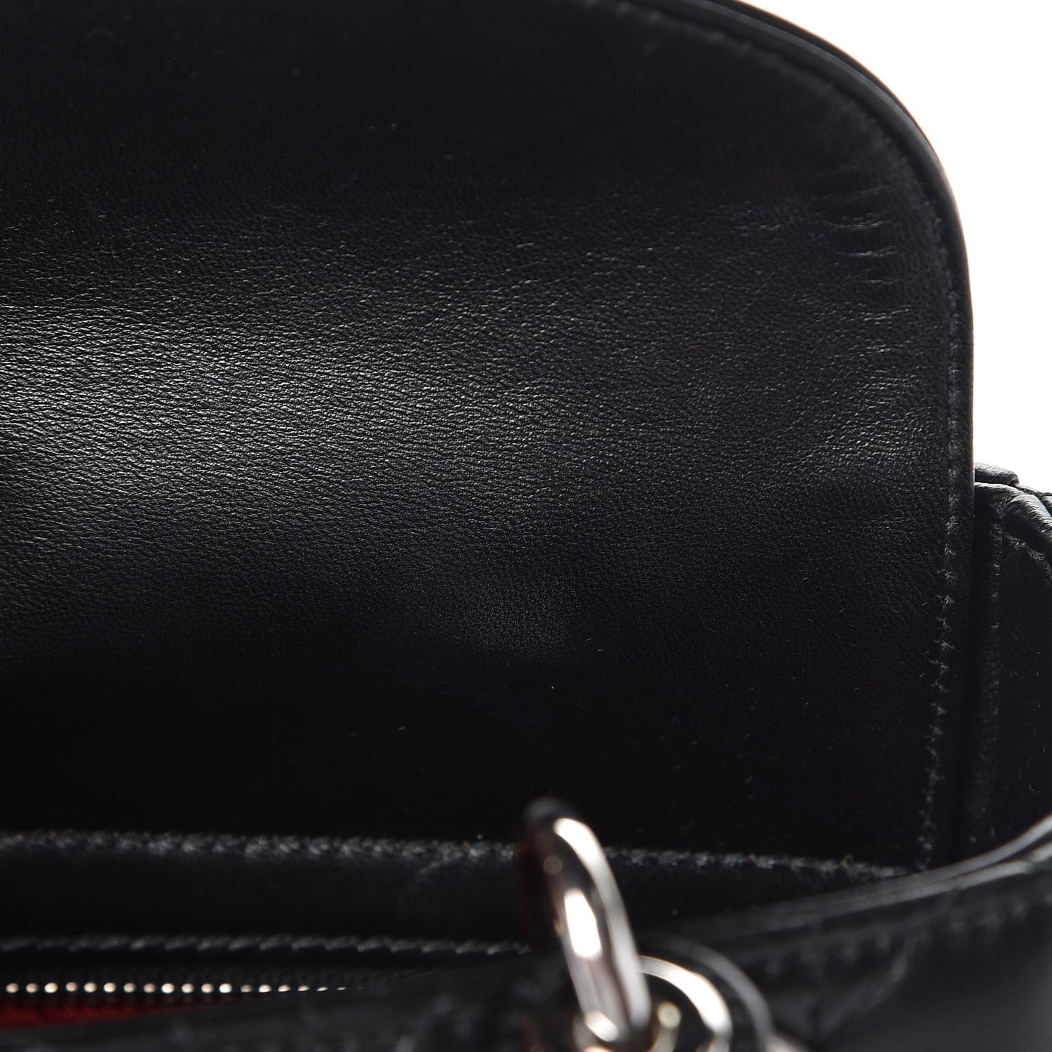Christian Dior Lambskin Cannage Small Lucky Badges My Lady Dior Black 8 of 13