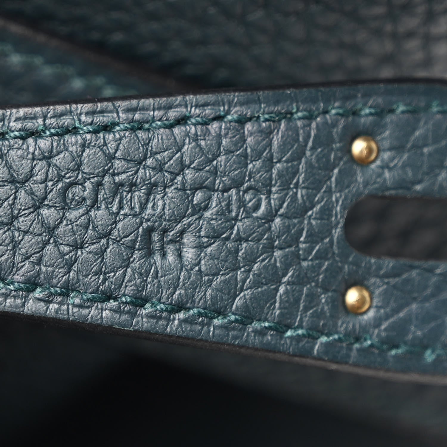 Hermes Taurillon Clemence Lindy 26 Vert Cypress 7 of 11