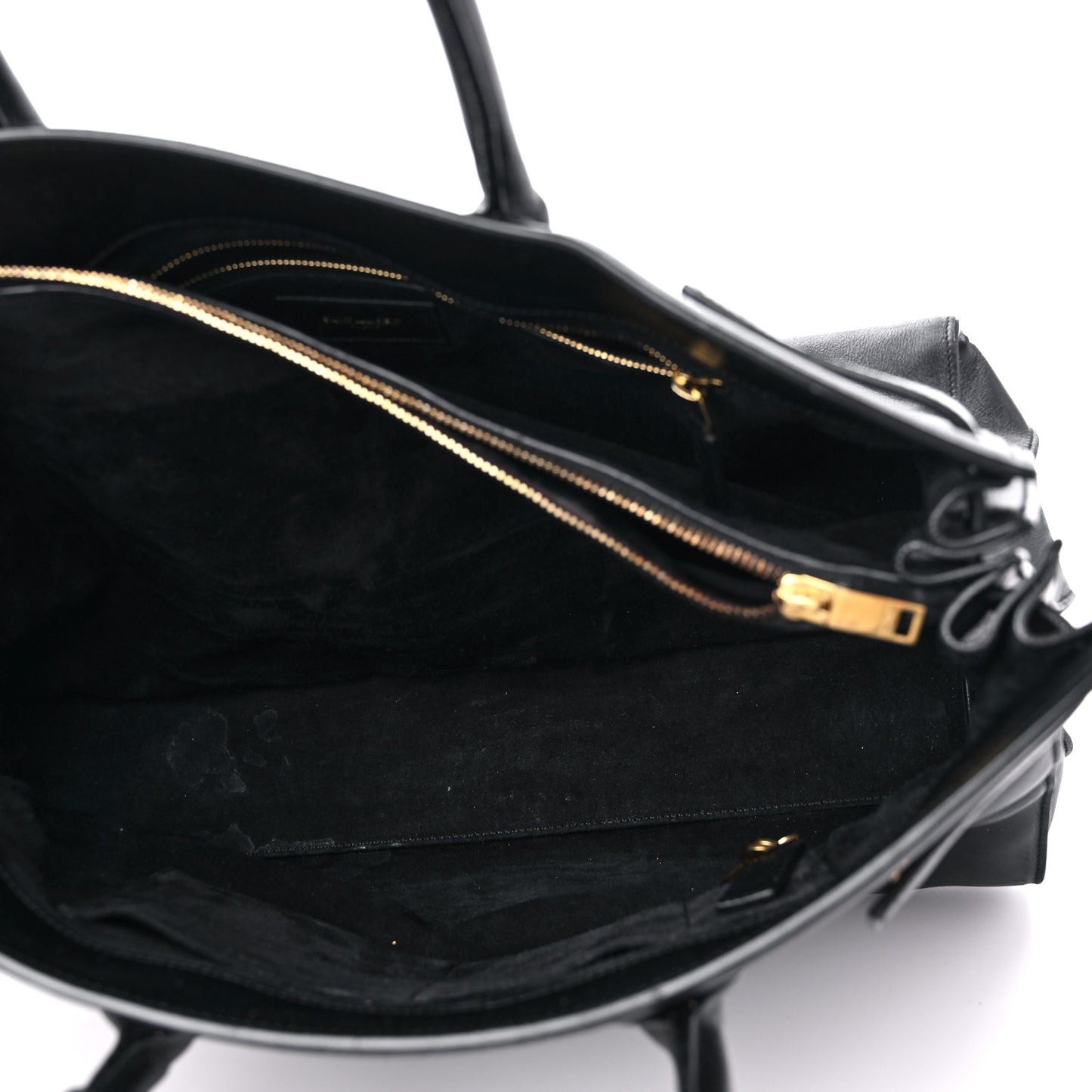 Calfskin Large Sac de Jour Carryall Black