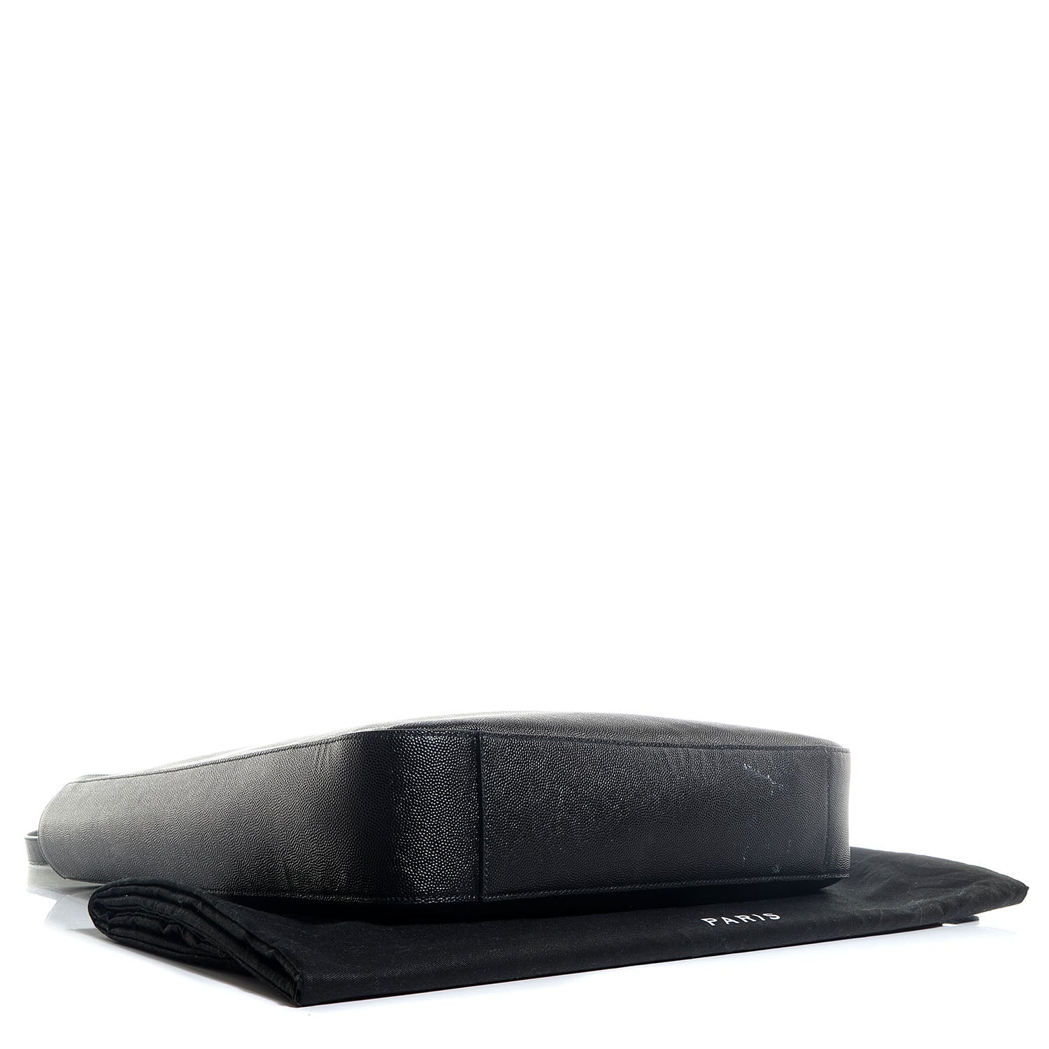 Saint Laurent Grain De Poudre North South Medium Museum Tote Black 4 of 9