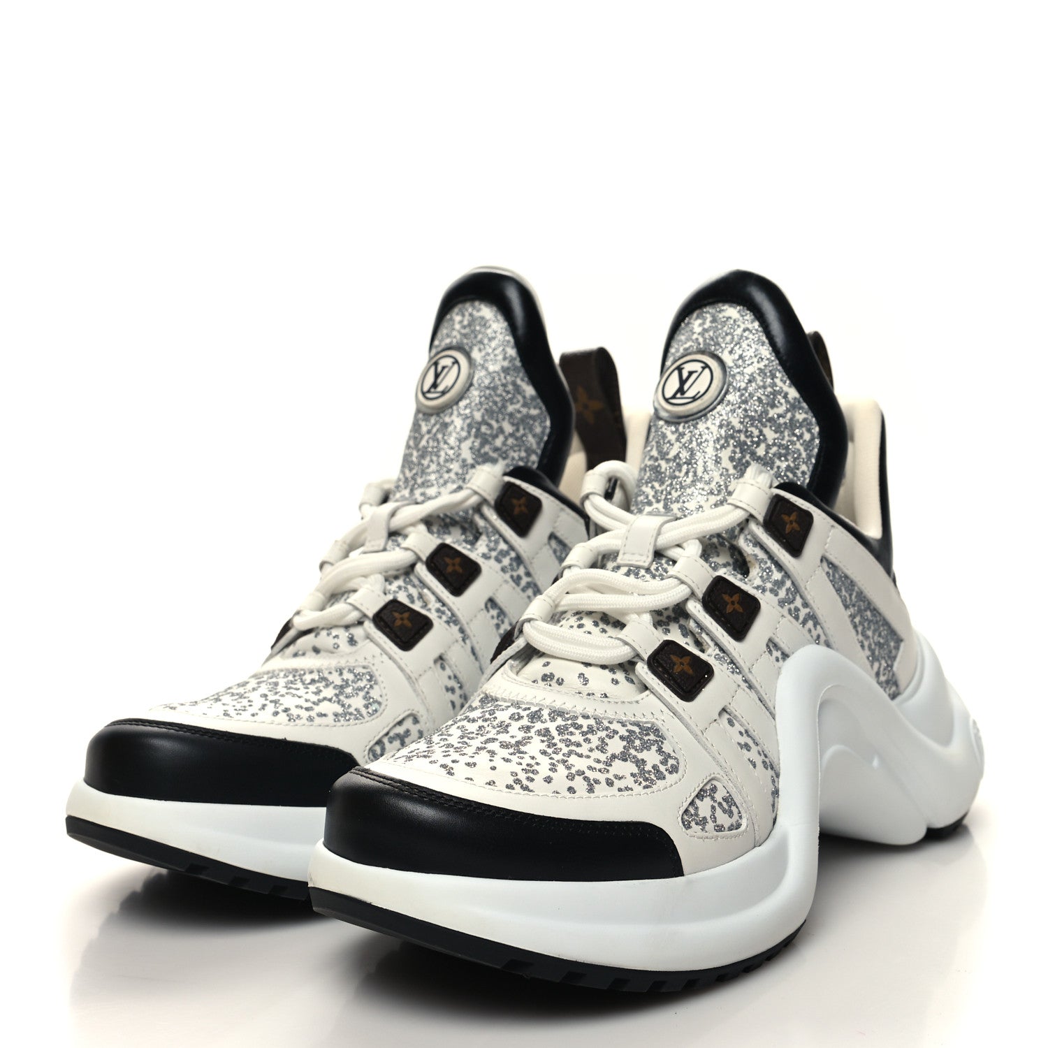 Louis Vuitton Monogram Calfskin LV Archlight Sneakers 40 White 3 of 9