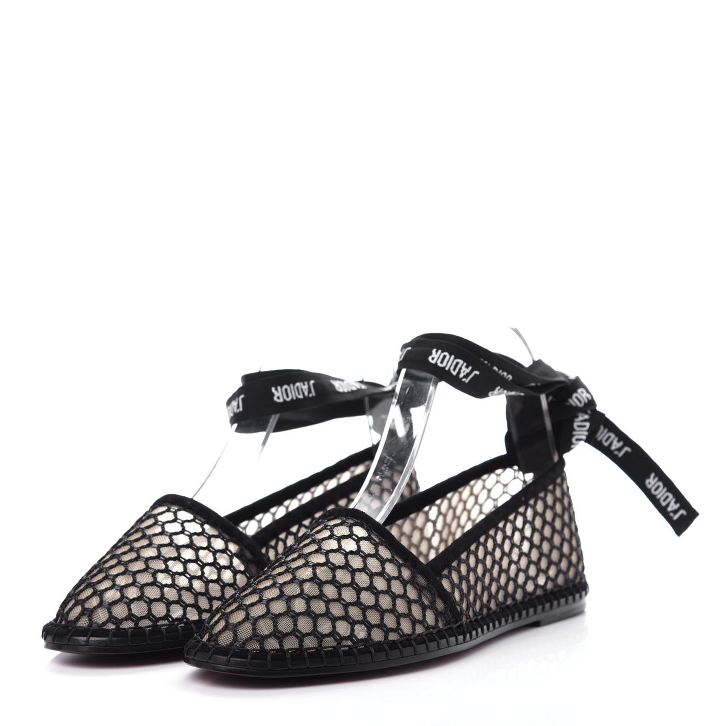 Suede Resille Nicely-D Ballet Flat 37 Black