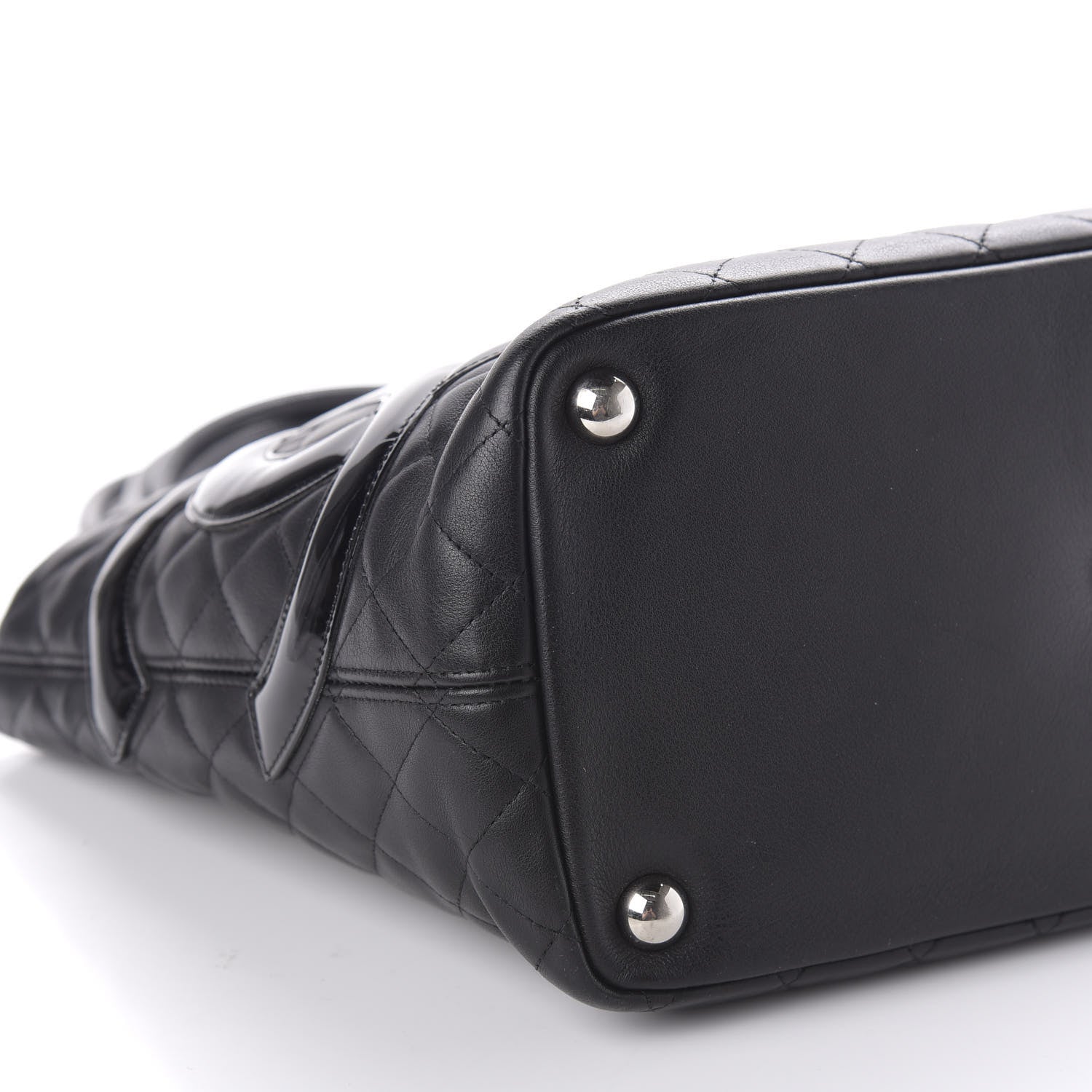 Chanel Calfskin Quilted Large Cambon Tote Black 6 of 12