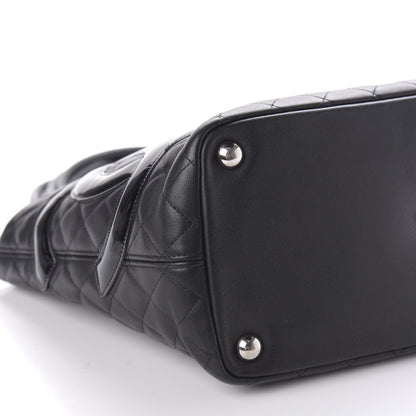 Chanel Calfskin Quilted Large Cambon Tote Black 6 of 12