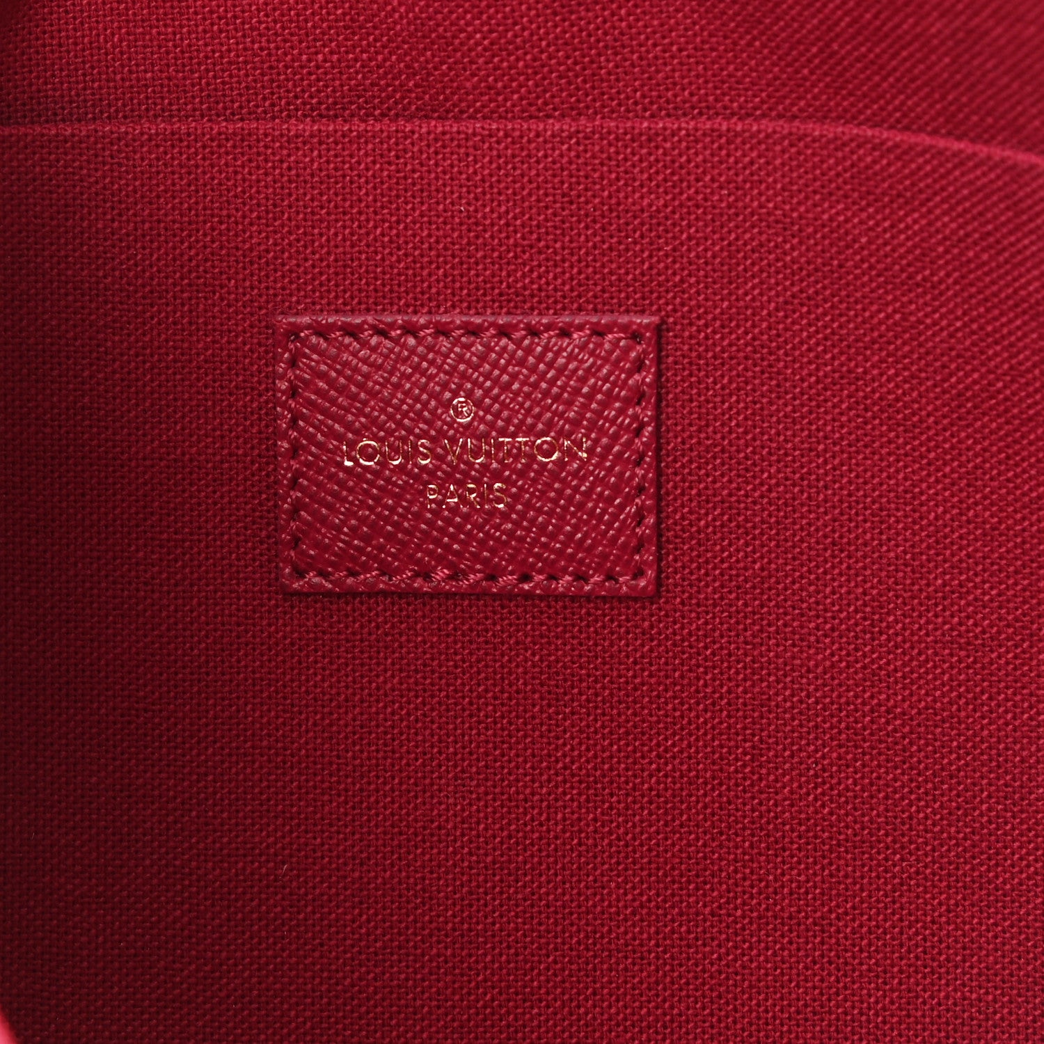 Louis Vuitton Monogram Pochette Felicie Chain Wallet Fuchsia 7 of 12