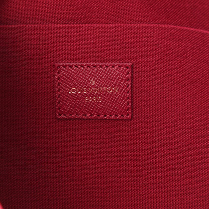 Louis Vuitton Monogram Pochette Felicie Chain Wallet Fuchsia 7 of 12