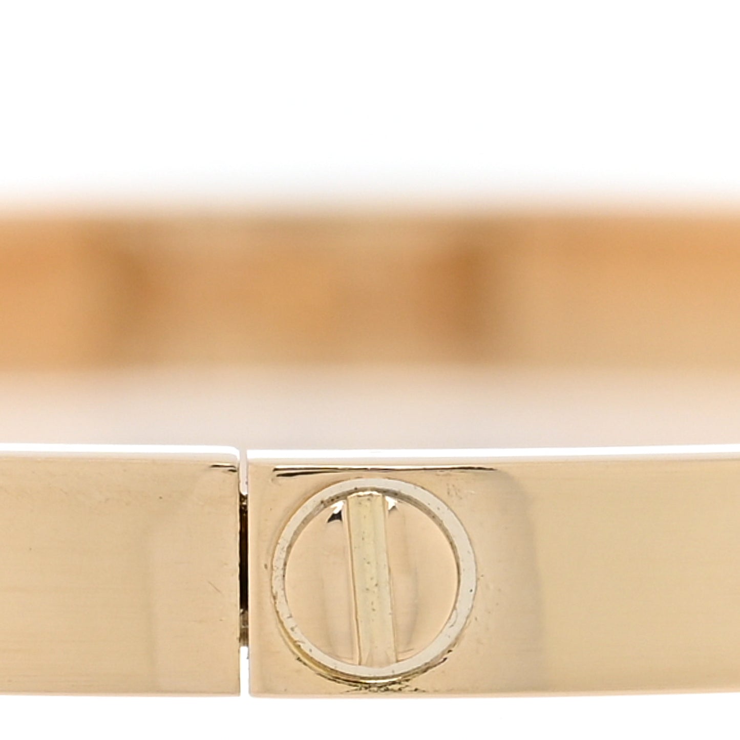 18K Yellow Gold Small LOVE Bracelet 16