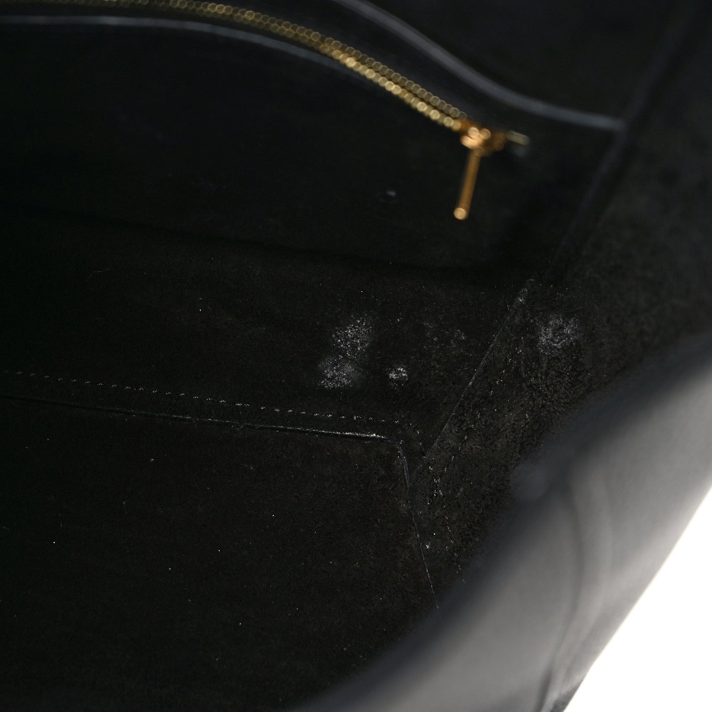 Soft Grained Calfskin Small Sangle Bucket Bag Black