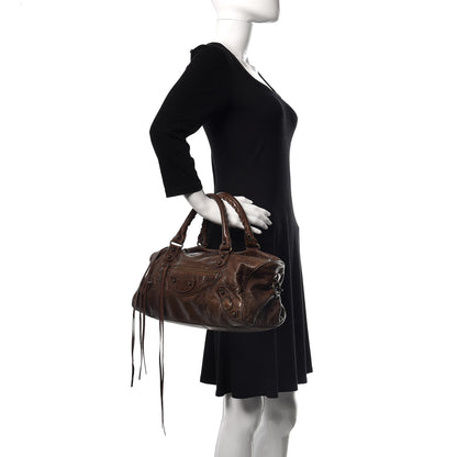 Balenciaga Chevre Classic Hardware Twiggy Cafe 2 of 22
