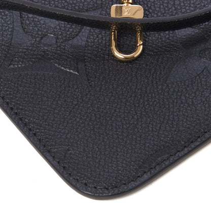 Louis Vuitton Empreinte Monogram Giant Neverfull MM Pochette Black 5 of 8