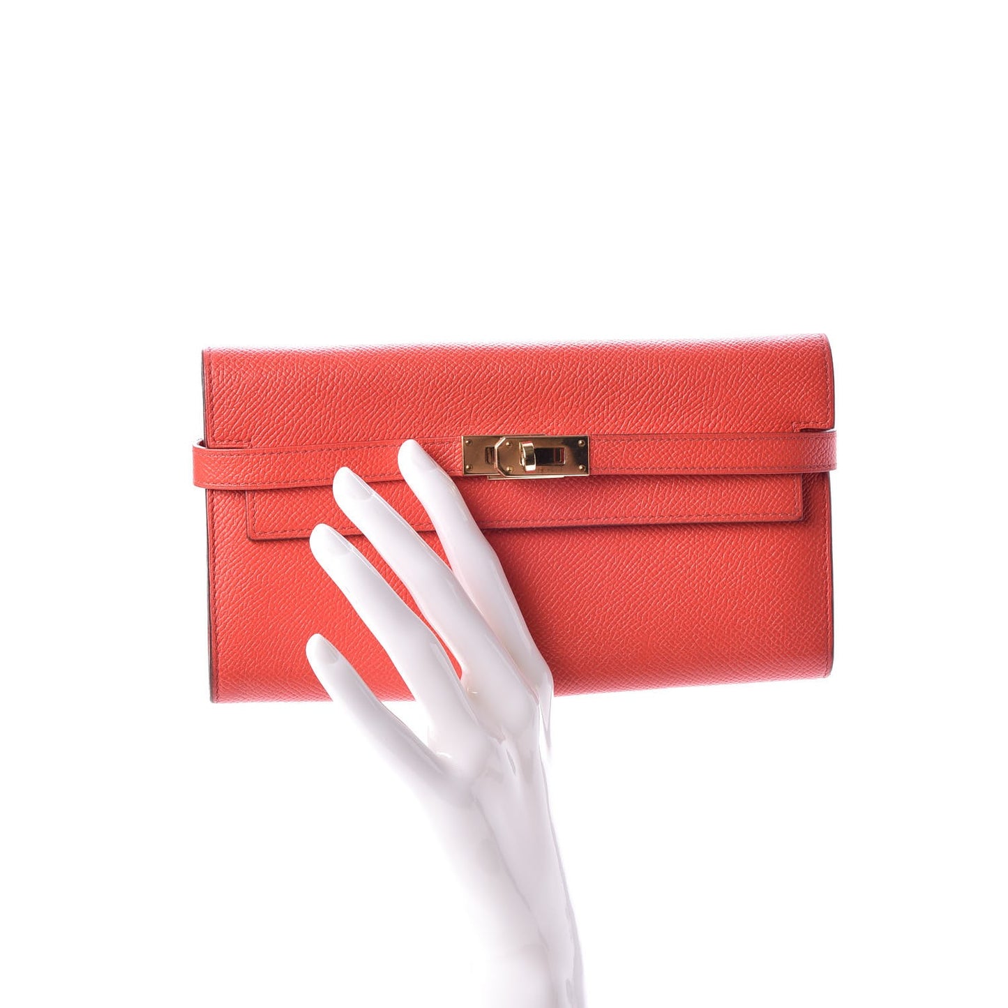 Epsom Kelly Longue Wallet Rose Jaipur