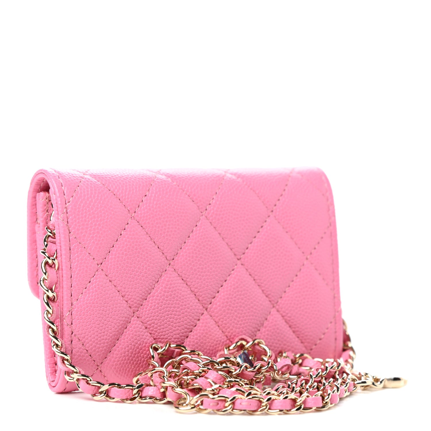 Chanel Caviar Quilted Belt Bag Pink 3 of 8