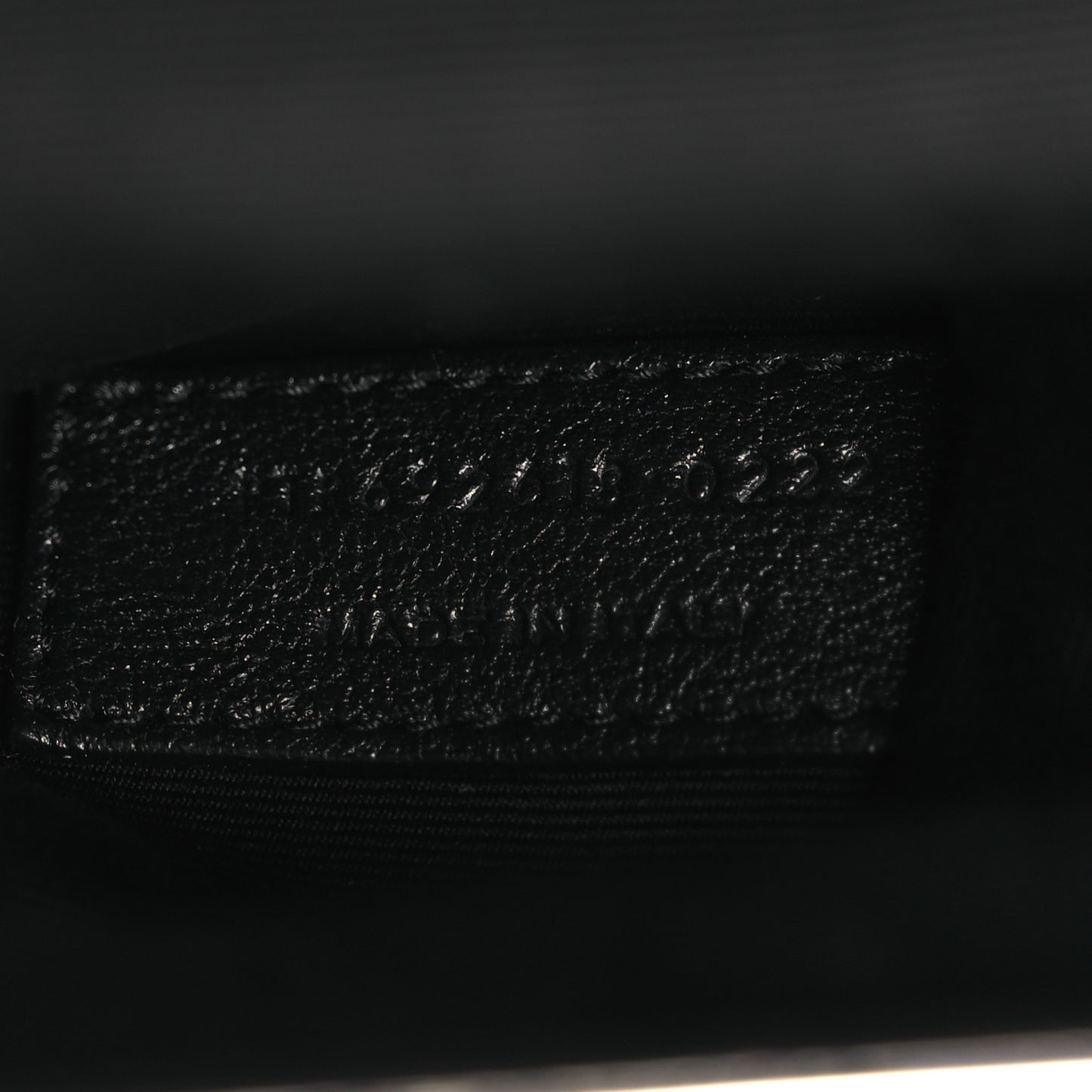 Lambskin Studded Small Sac Charniere Black