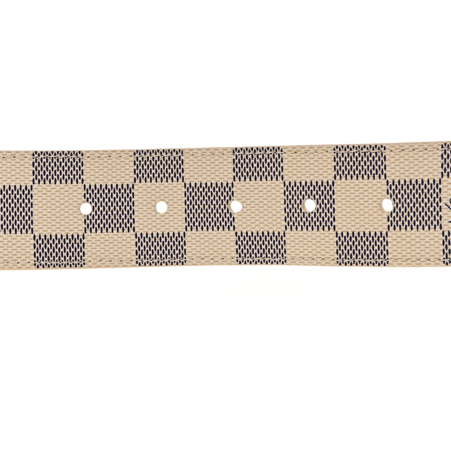 Louis Vuitton Damier Azur LV Initiales Belt 100 40 6 of 7