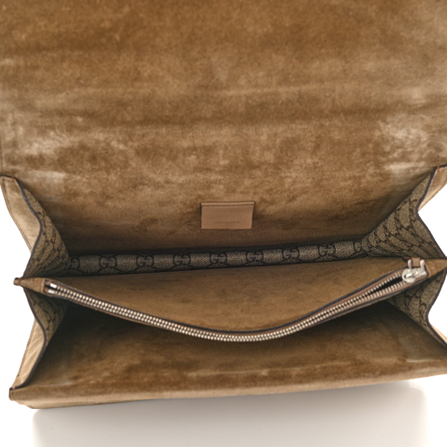 Gucci GG Supreme Monogram Embroidered Carnation Medium Dionysus Shoulder Bag Beige 5 of 9