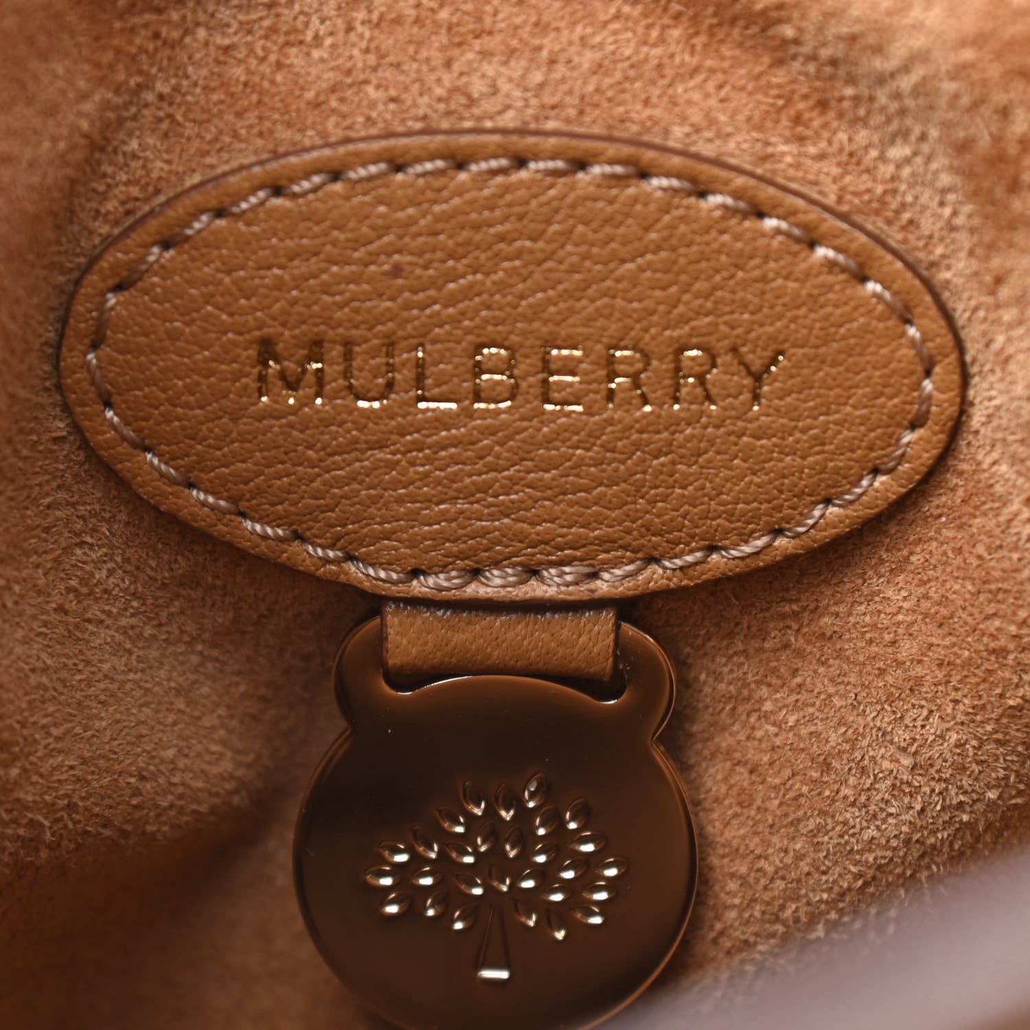 Mulberry Buffalo Small Bayswater Fudge 6 of 8