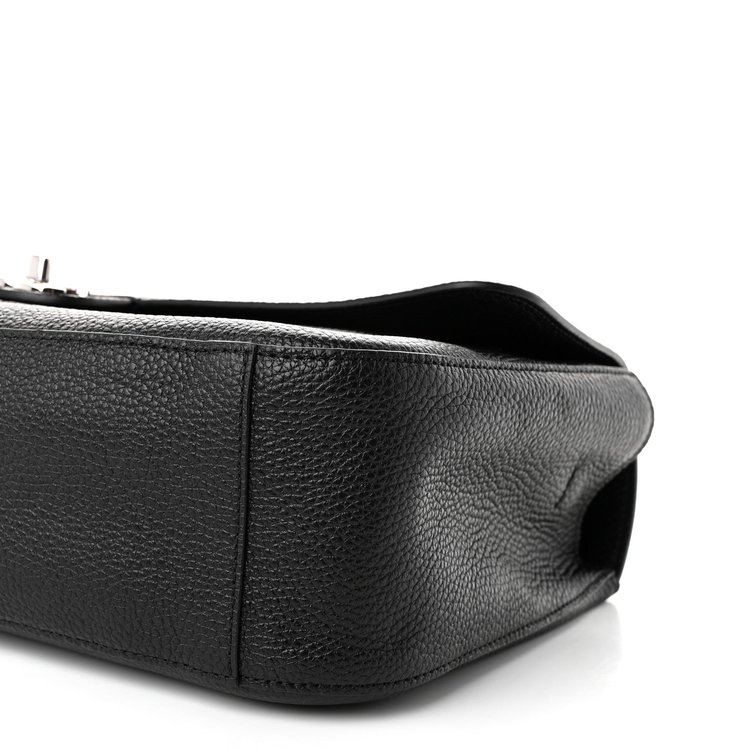 Chanel Grained Calfskin Small Souplissimo Maxi Flap Black 9 of 10