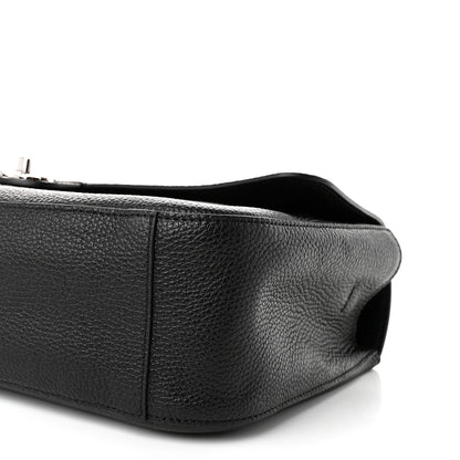 Chanel Grained Calfskin Small Souplissimo Maxi Flap Black 9 of 10