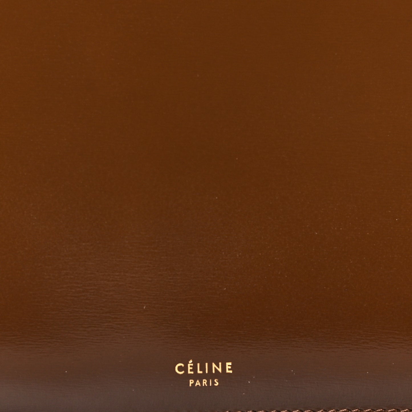 Patina Box Calfskin Medium Clasp Bag Camel