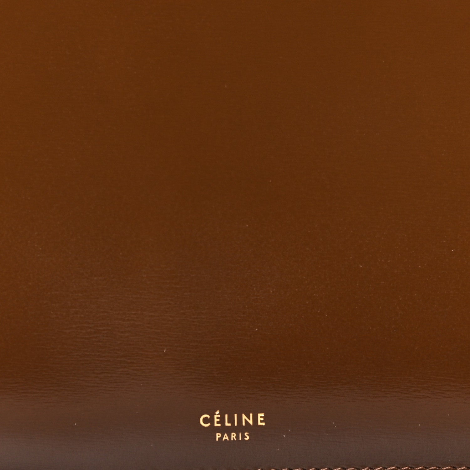 Celine Patina Box Calfskin Medium Clasp Bag Camel 7 of 11