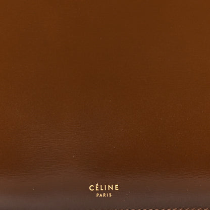 Celine Patina Box Calfskin Medium Clasp Bag Camel 7 of 11