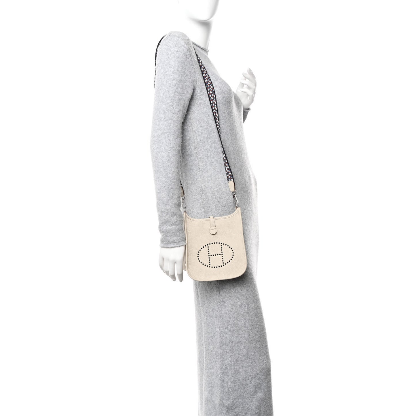 Taurillon Clemence Zigzag Evelyne TPM Beton Black White Deep Bleu