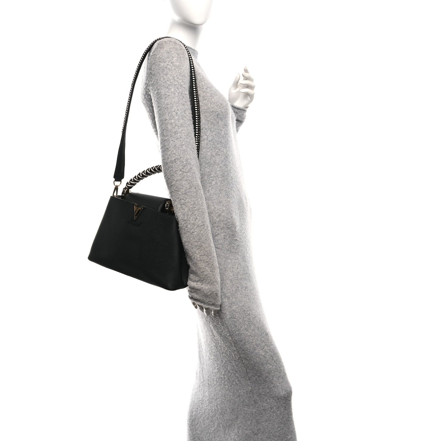 Taurillon Capucines Black White