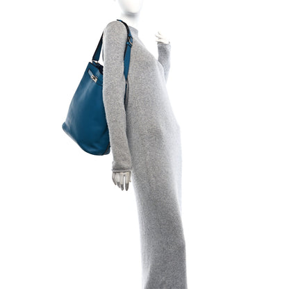 Hermes Taurillon Clemence Eclat So Kelly 26 Bleu Izmir Bleu Saphir 2 of 10